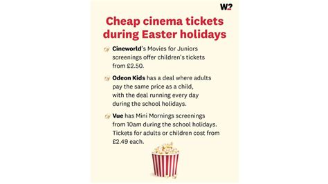 Cheap Cinema Tickets | Seaton Valley Federation