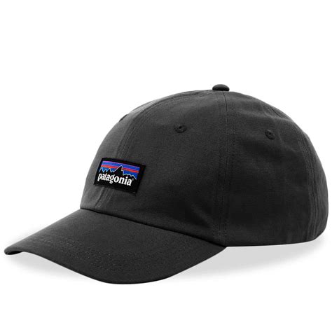 Patagonia P 6 Label Trad Cap Black End Global