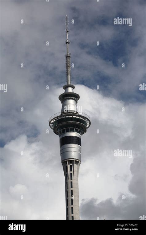 Auckland sky tower Stock Photo - Alamy