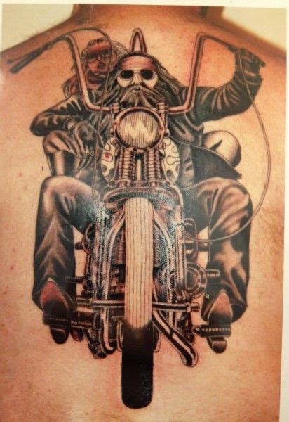 Cool Motorcycle Tattoos Design World Joshua Nava Arts