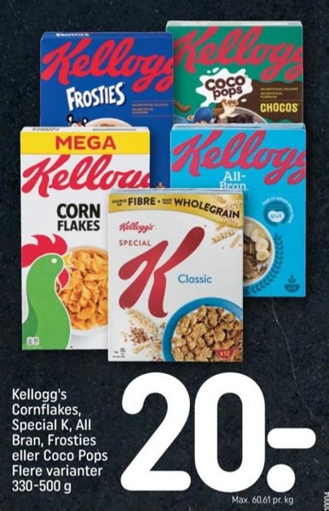 Kelloggs All Bran Morgenmadsprodukt Rema Oktober Alle