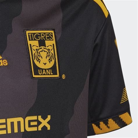 Adidas Jersey Tercer Uniforme Tigres UANL 21 22 Negro Adidas Mexico