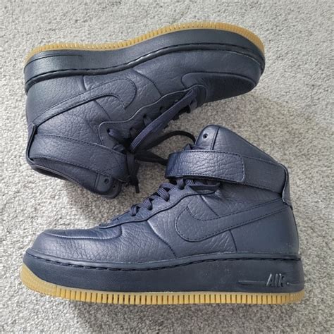 Nike Shoes New Nike Air Force Navy W Gum Sole Af1 Sz 75 Poshmark