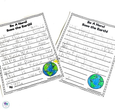 Earth Day Activities For First Grade Kids Firstieland First Grade