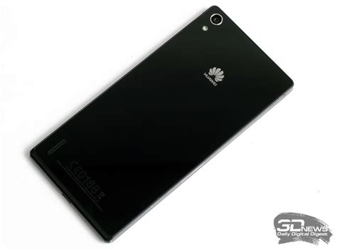 Обзор смартфона Huawei Ascend P7: флагман из стекла и металла / Смартфоны