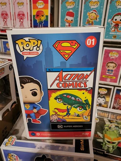 Funko Dc Comics Pop Comic Cover Vinyl Figur Superman Action Kaufen Auf Ricardo