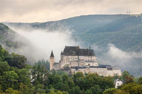 Vianden Castle in Luxembourg – Stock Images Luxembourg