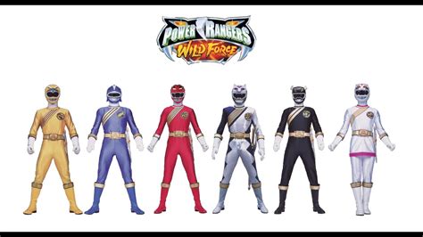 Power Rangers Wild Force Theme Song Youtube