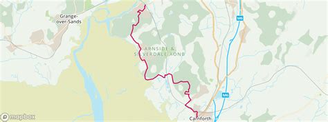 Country Walking Carnforth To Arnside Lancashire Cumbria