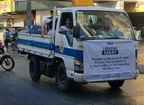 43 Sasakyan Ng Pasig LGU Ginamit Para Sa Libreng Sakay Ilang Driver