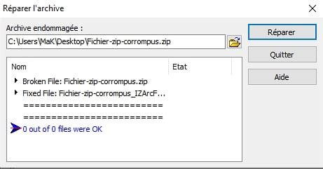 Logiciels Pour R Parer Un Fichier Zip Endommag Ou Corrompu