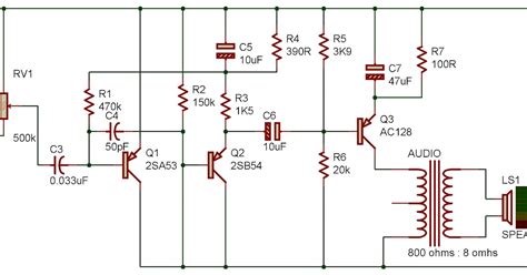 Eletrônica Campo Elétrico Circuito Esquema Receptor Am Com