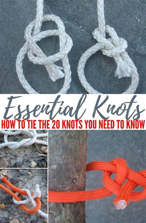 Top 7 Knots You Should Know For Survival Best Knots Knots Survival