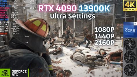 World War Z Aftermath Ultra Settings P P K Rtx