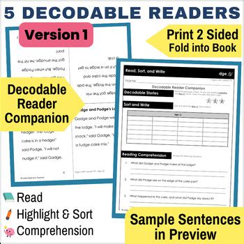 Dge J Decodable Readers Passages Science Of Reading Comprehension