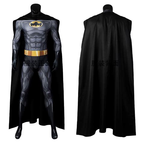 Batman Bruce Wayne Cosplay Costume Outfits Halloween Carnival Suit For