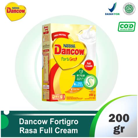 Dancow Fortigro Susu Bubuk Full Cream Gr Lazada Indonesia