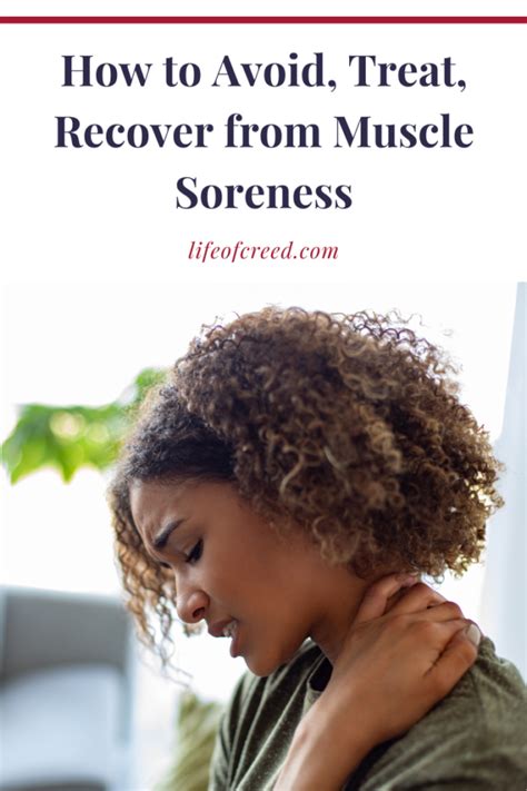 How to Avoid, Treat, and Recover from Muscle Soreness | Life of Creed