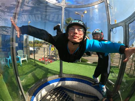 Windfly simulateur chute libre à Vichy Charmeil en Auvergne dans l Allier