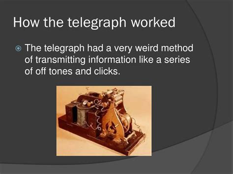 Ppt The Telegraph Powerpoint Presentation Free Download Id3247883