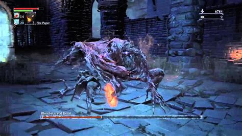 Bloodborne Blood Starved Beast Youtube