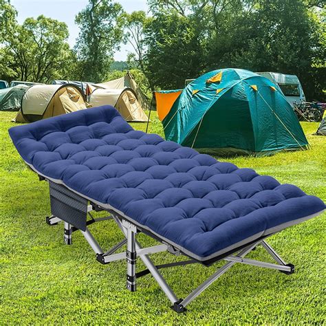 Docred Adult Folding Camping Cot With Mattress Fold Cots Portable