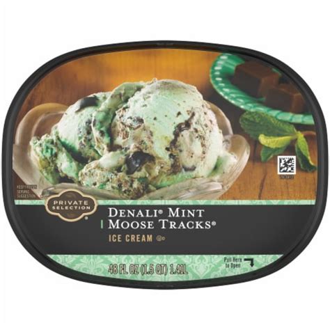 Private Selection® Denali® Mint Moose Tracks® Ice Cream Tub 48 Oz