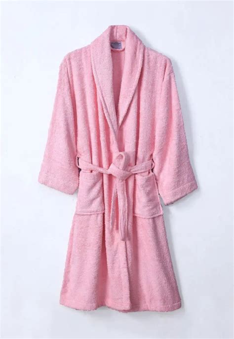 100 Egyptian Cotton Terry Towelling Bathrobe Unisex Bed And Bath Linen