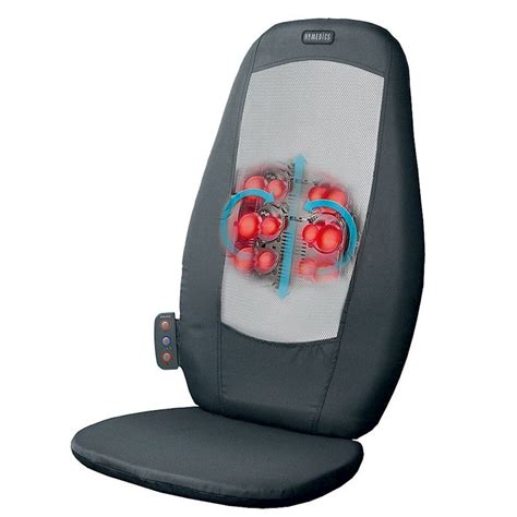 Buy Homedics Shiatsu Massage Cushion Back Massager With Heat Mydeal