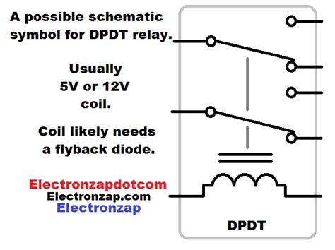 Brief Dpdt Relay Component Introduction Double Pole Double Throw