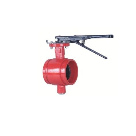 1inch Grooved Ductile Iron Fire Protection Butterfly Valve From China Manufacturer Tontr