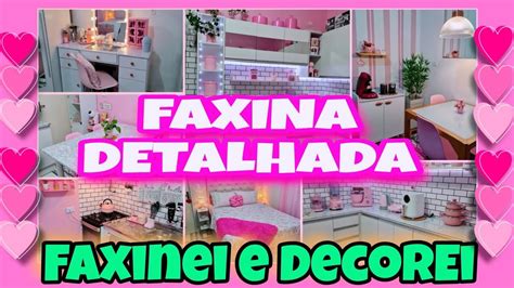 FAXINA E DECORAÇÃO FAXINA COMPLETA E DETALHADA NA CASA COMPRINHA