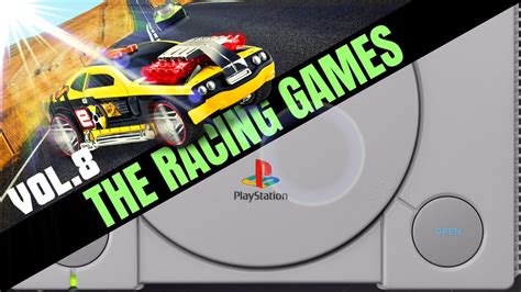 Sony Playstation All Racing Driving Games Vol Arcade Style Youtube