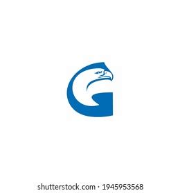 Letter G Eagle Head Icon Logo Stock Vector Royalty Free 1945953568