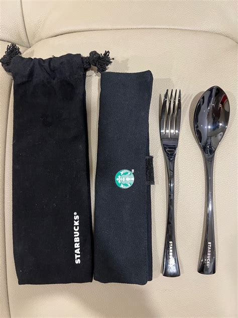 Starbucks Stainless Steel Cutlery Set Furniture And Home Living