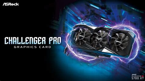 Asrock Releases The Radeon Rx 5700 Xt Challenger Pro 8g Oc With A Triple Fan Cooler And 8gb S Of