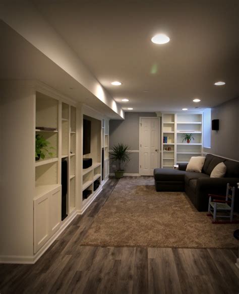 Basement Remodel Mundelein Transitional Basement Chicago By