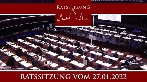 Ratsversammlung Der Stadt Hannover Sitzung Vom 27 Januar YouTube