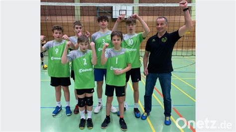 Volleyball U Des Vc Djk Amberg Holt Nordbayern Titel Onetz