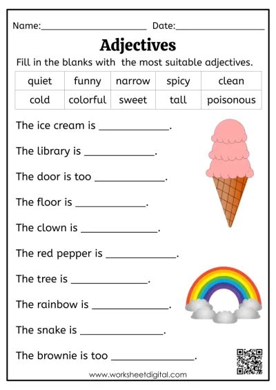 Grade 1 English - Worksheet Digital - Worksheets Library