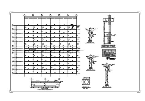 Planta cimentación en AutoCAD Descargar CAD 523 37 KB Bibliocad