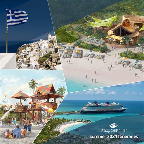 Summer 2024 Disney Cruise Line Itineraries