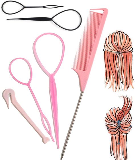 XPEX Set Di 6 Accessori Per Capelli Da Donna Accessori Per Strumenti