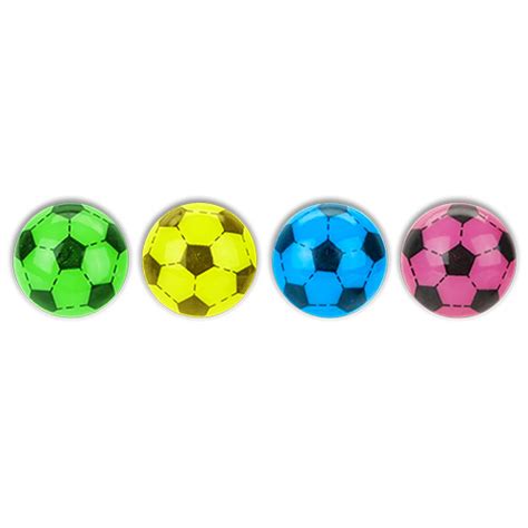 Assorted Light Up Football Bouncy Ball Toy Partyrama