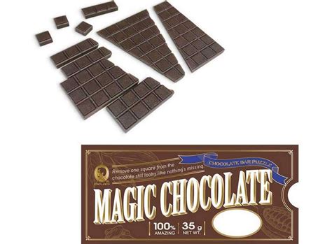 Magic Chocolate Bar Puzzle [Illusion]