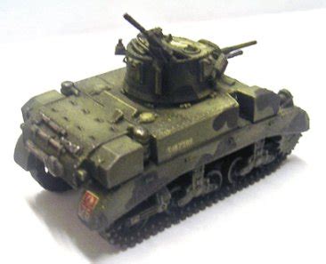 Milicast Models AFVs Stuart III Light Tank M3A1