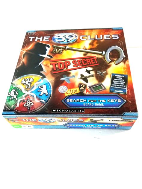 The 39 Clues Board Game Search for the Keys University Games | Property ...