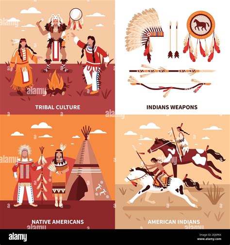 Canoe Native Americans Stock Vector Images Alamy