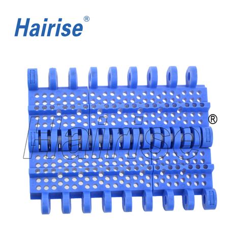 High Quality Hairise Perforated Flat Top Modular Belt Wtih Fda Gsg