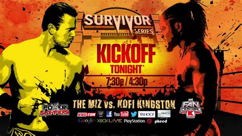 Dont Miss The Survivor Series Kickoff Tonight Wwe